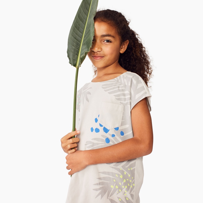 Botanical Graphic Pocket Tunic