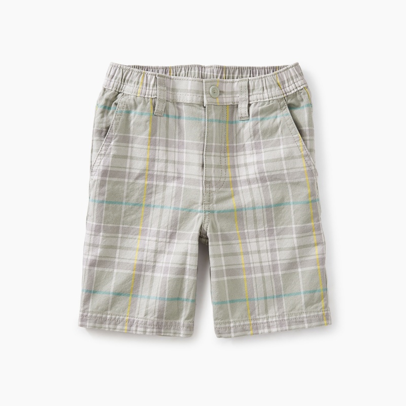 Plaid Travel Short