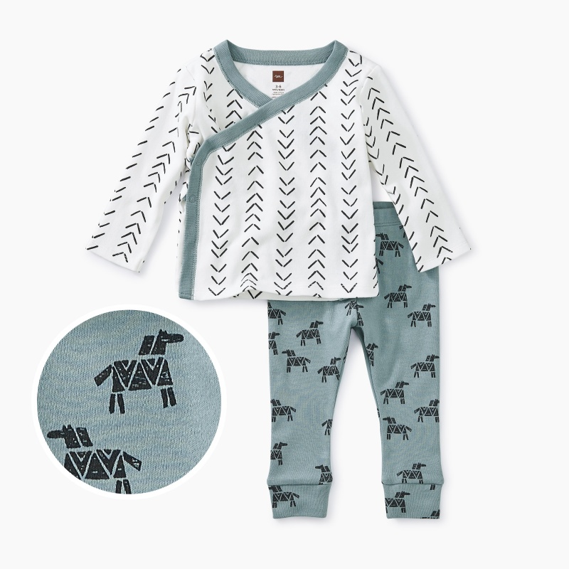 Wrap Top Baby Outfit