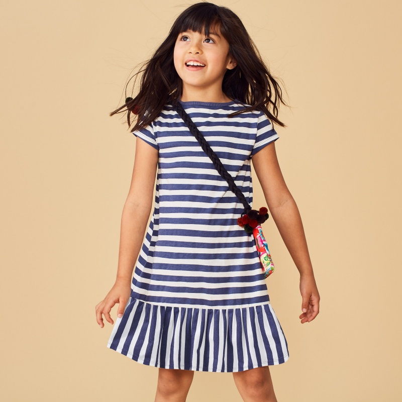 Printed Ruffle Dress