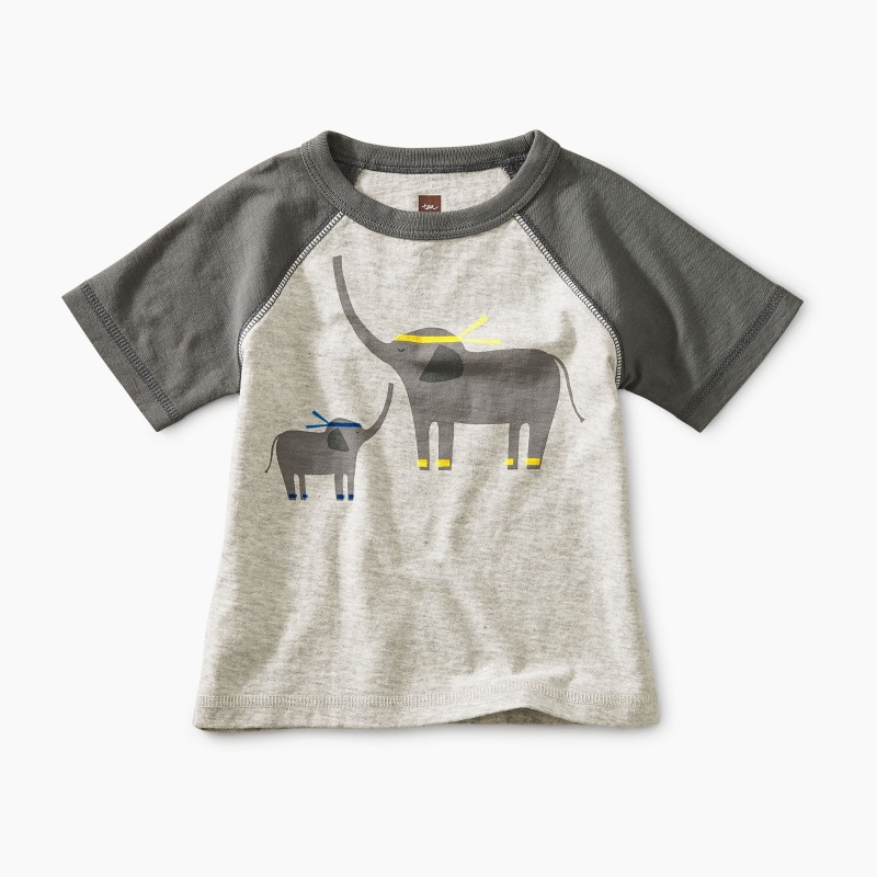 Martial Arts Elephant Baby Tee