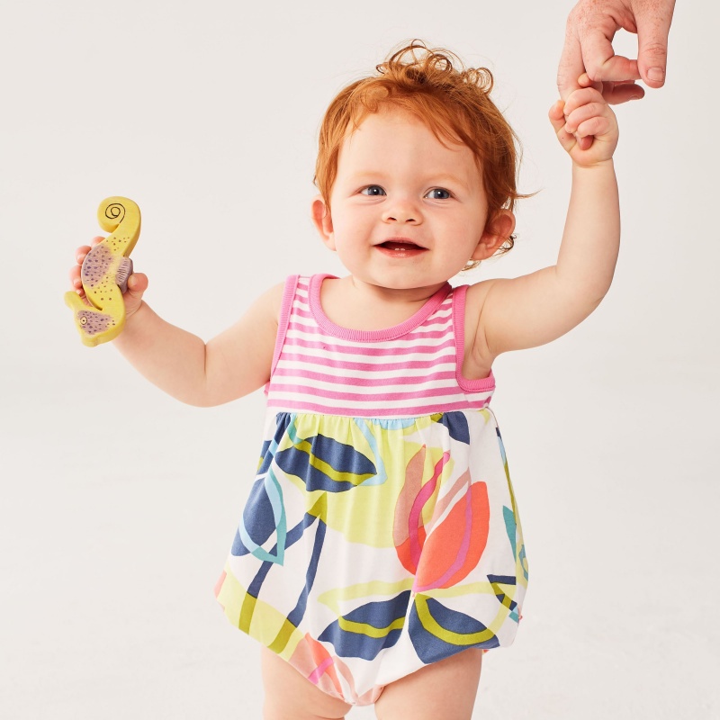 Patterned Play Romper