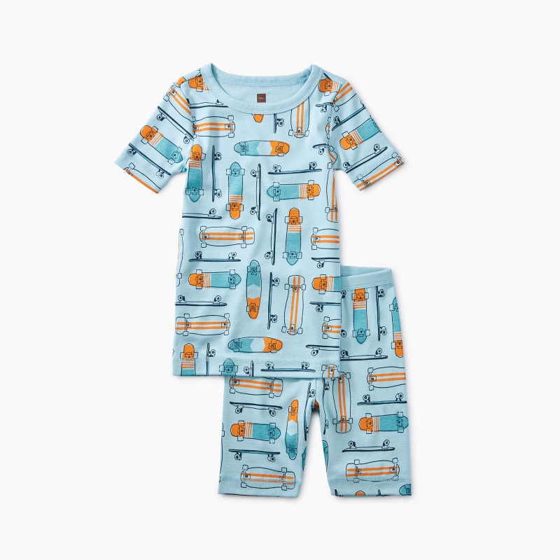 Printed Shortie Pajamas