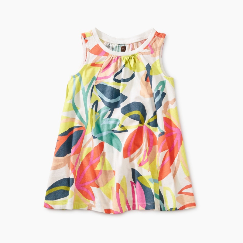 Printed Trapeze Baby Dress