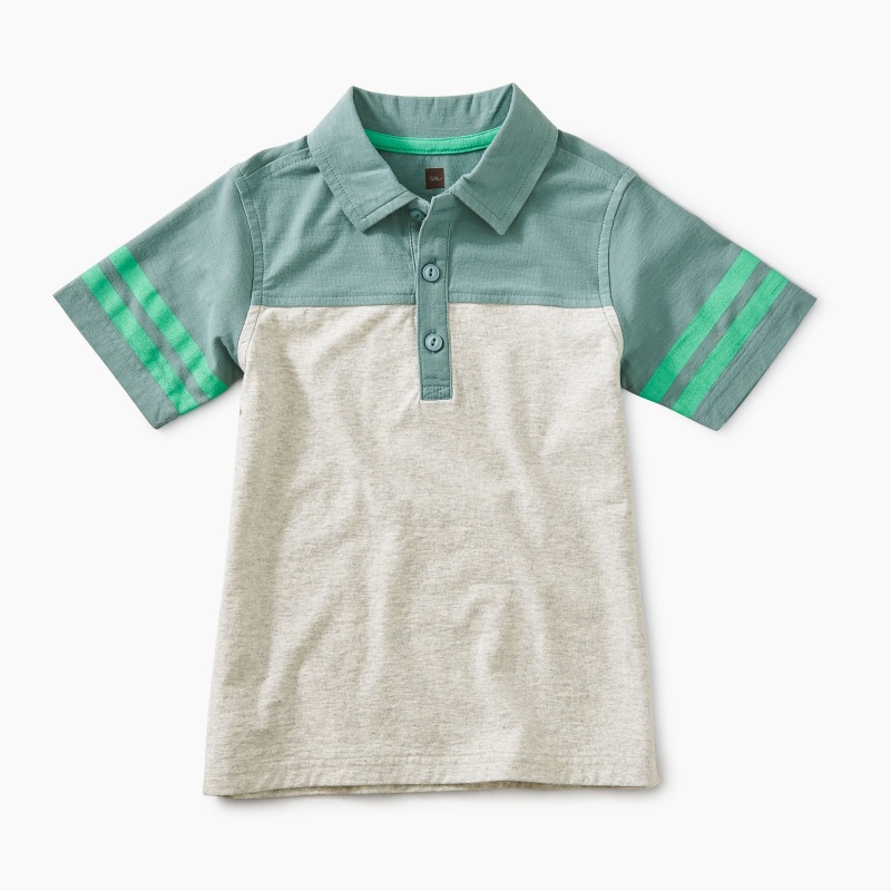 Colorblocked Polo
