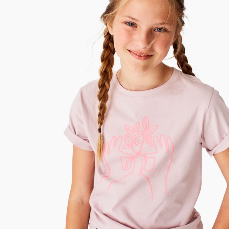 Peace Flower Graphic Tee