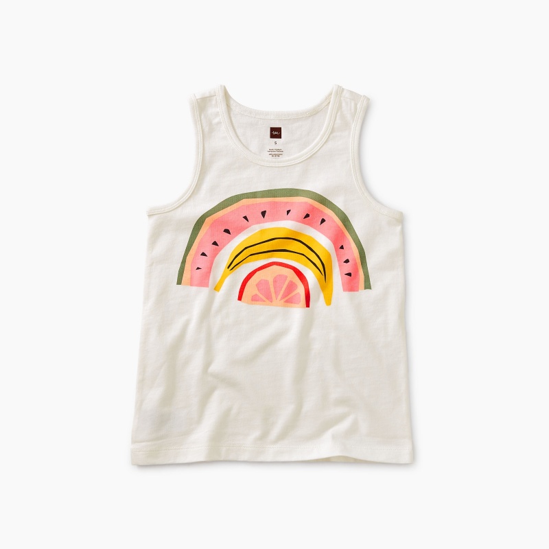 Fruit Rainbow Graphic Tank