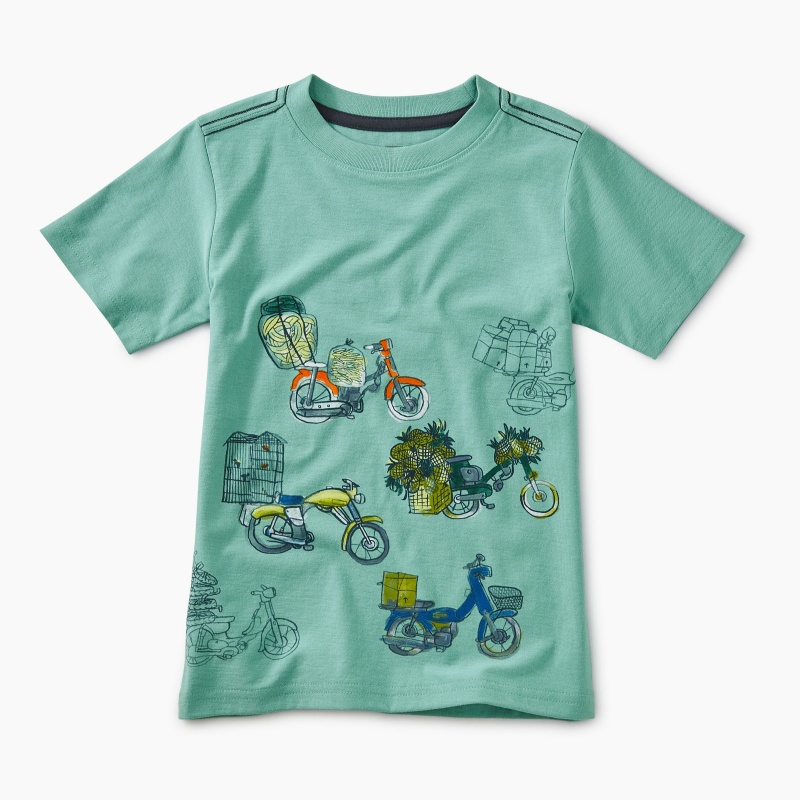 Scooter Traffic Graphic Tee