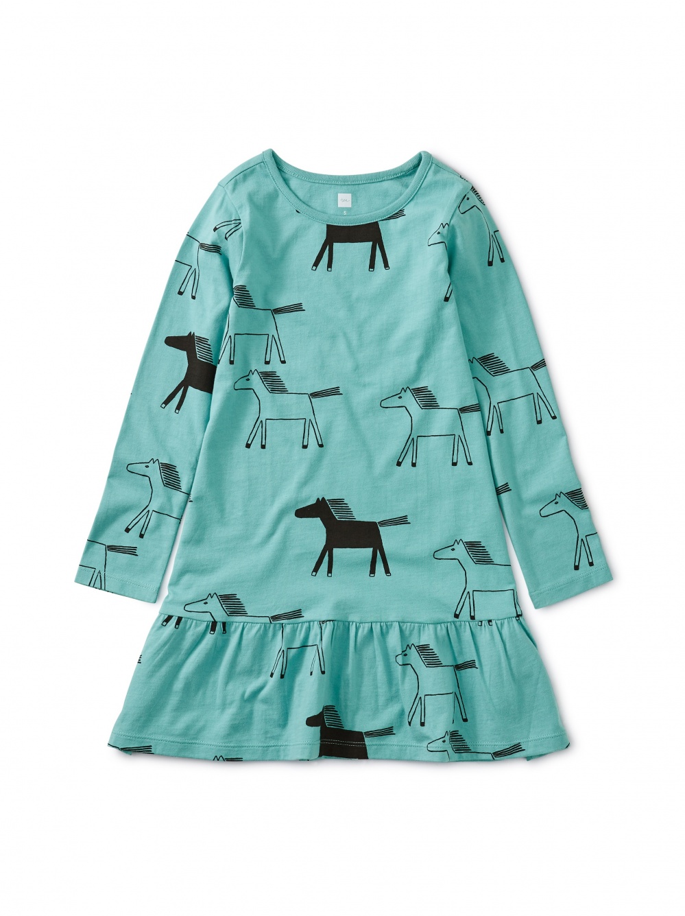 Printed Ruffle Dress