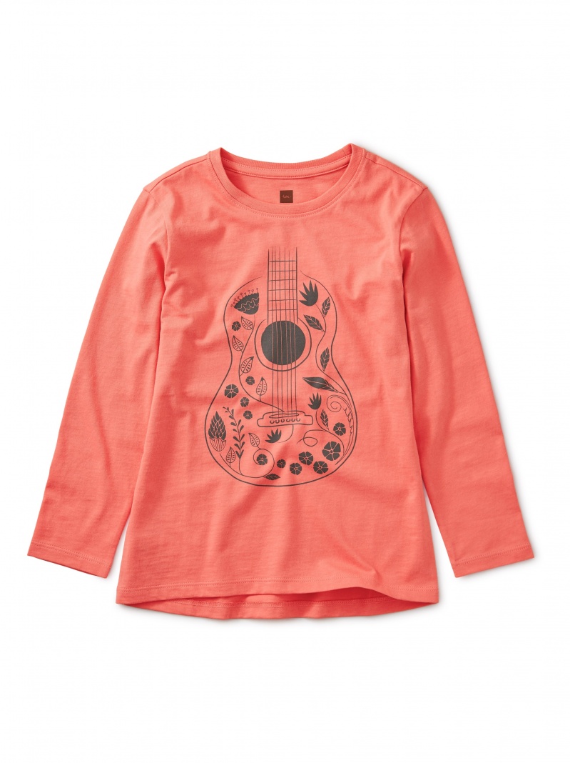 Floral Guitar Graphic Tee
