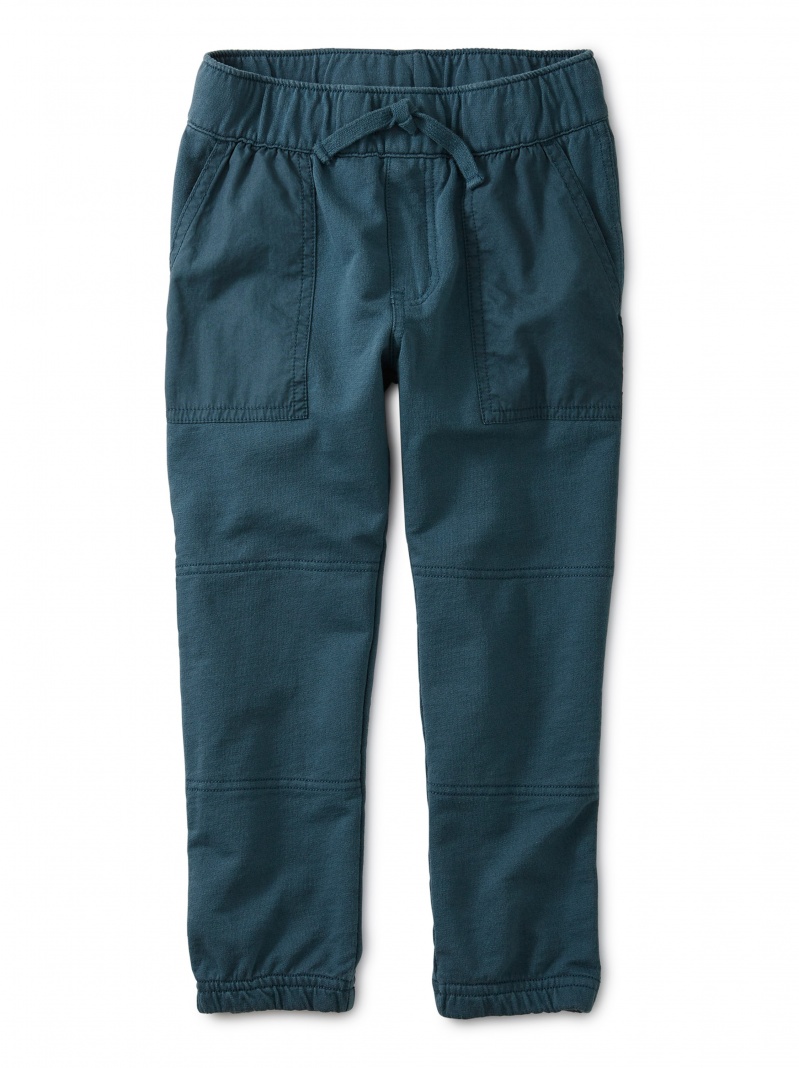 Woven Patch Pocket Joggers