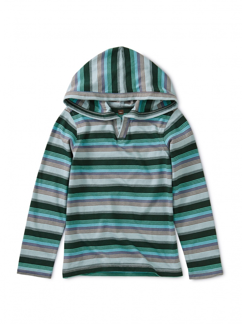 Striped Happy Hoodie