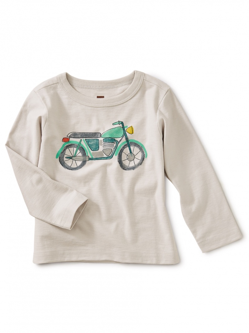 Mini Moto Graphic Baby Tee