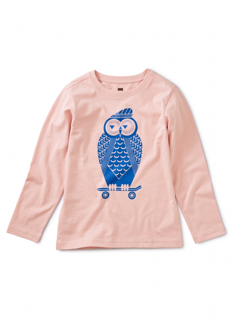Skater Owl Graphic Tee