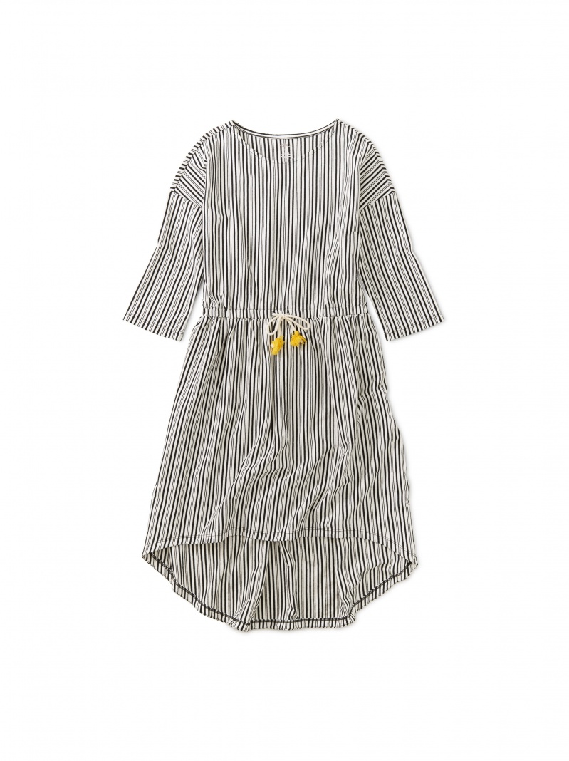 Tie Waist Hi-Lo Dress