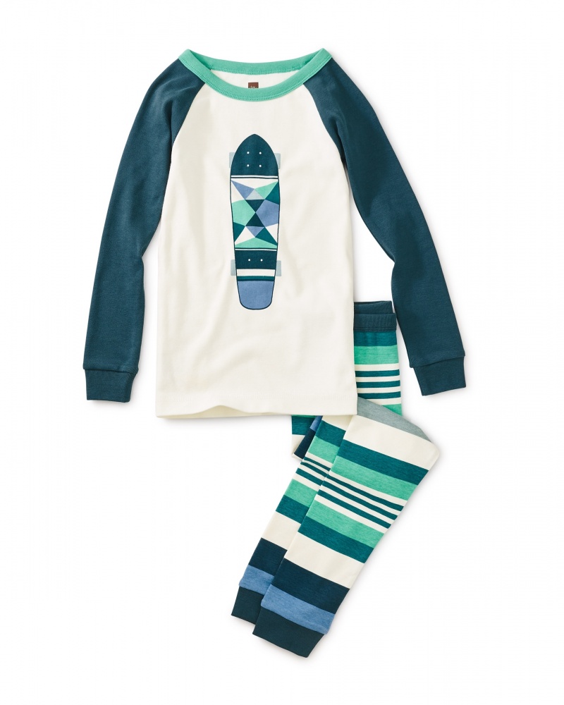 Skate Board Raglan Pajamas