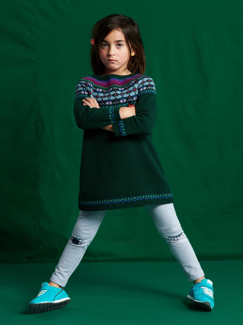 Fairisle Sweater Dress