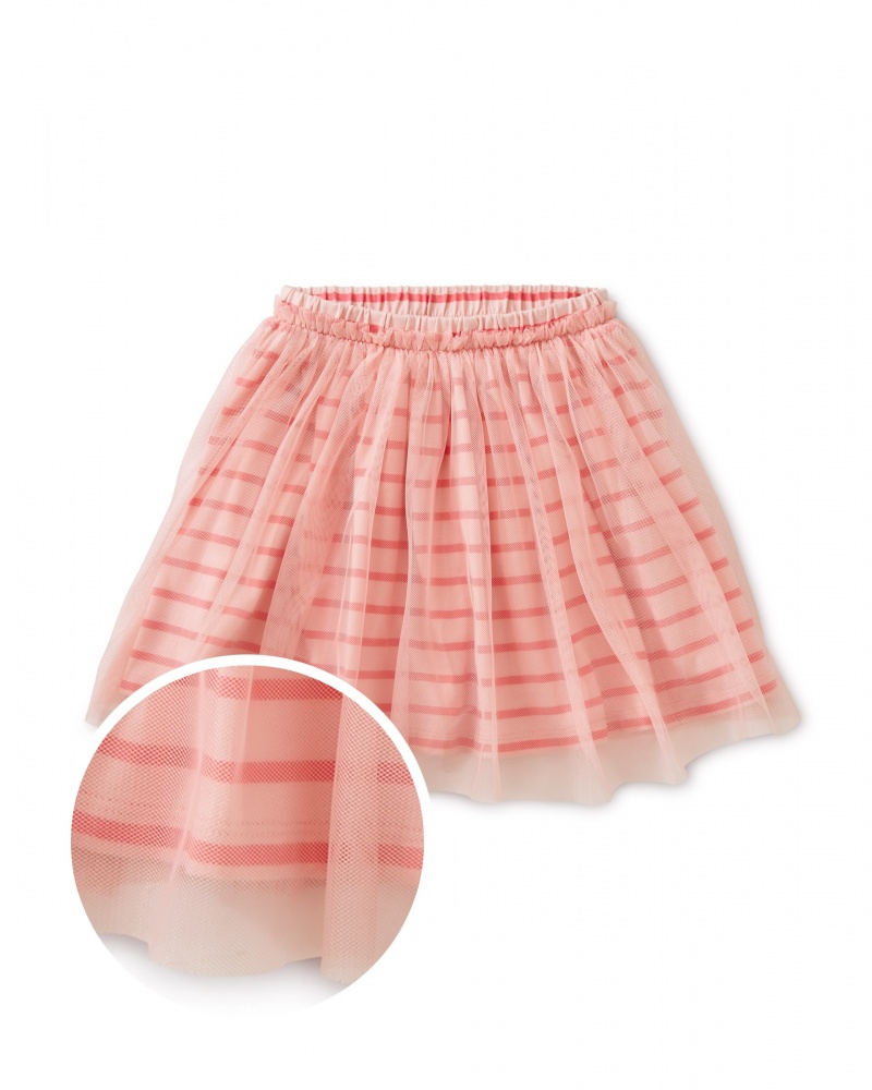 Patterned Tulle Twirl Skirt