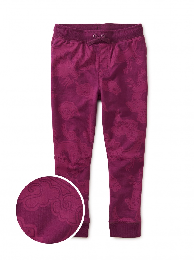 Printed French Terry Joggers