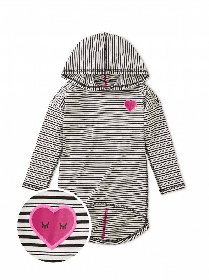 Heart Hi-Lo Pullover Hoodie