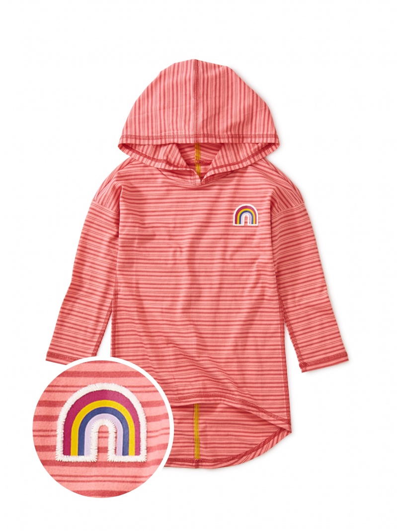 Rainbow Hi-Lo Pullover Hoodie