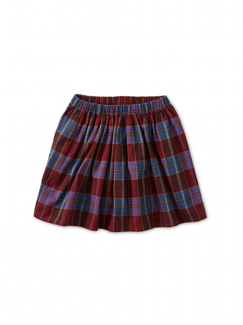 Family Plaid Twirl Skirt