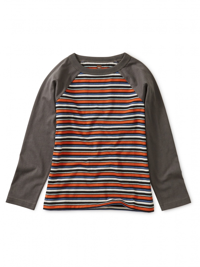 Striped Raglan Tee