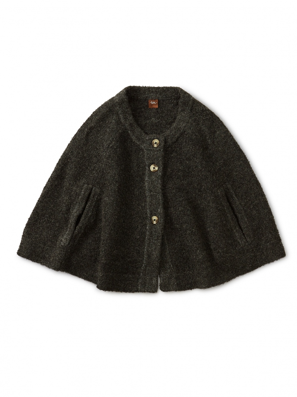 Bouclé Sweater Cape