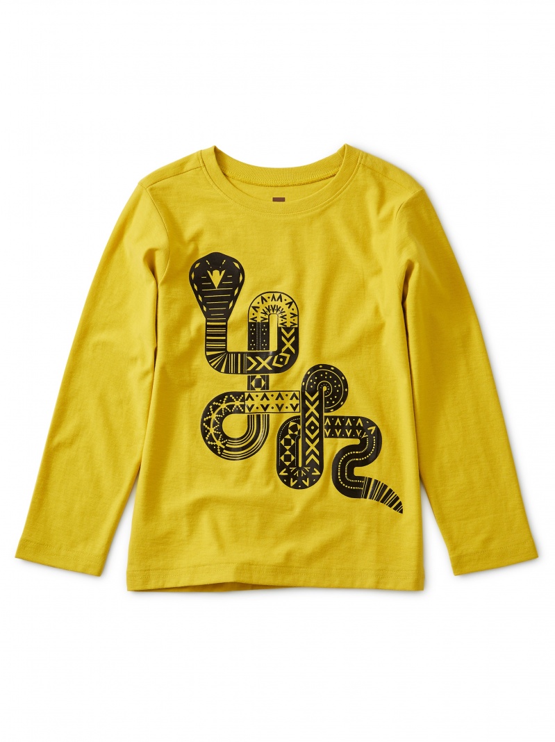 Metallic Cobra Graphic Tee