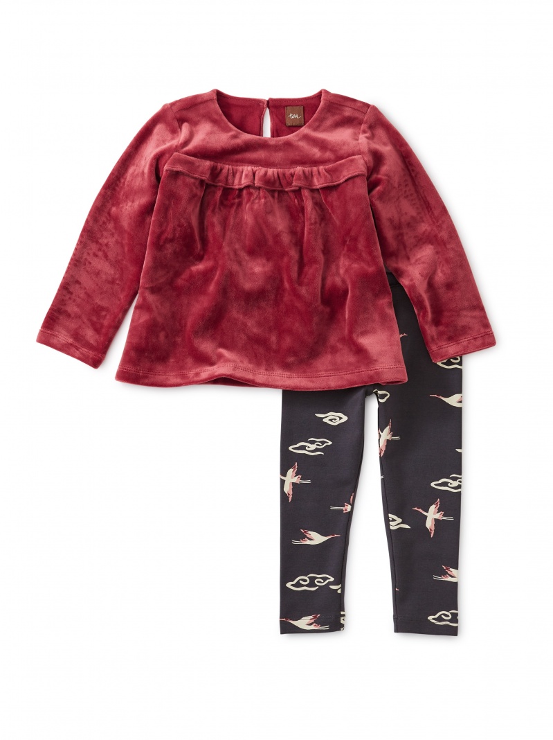 Velour Baby Set
