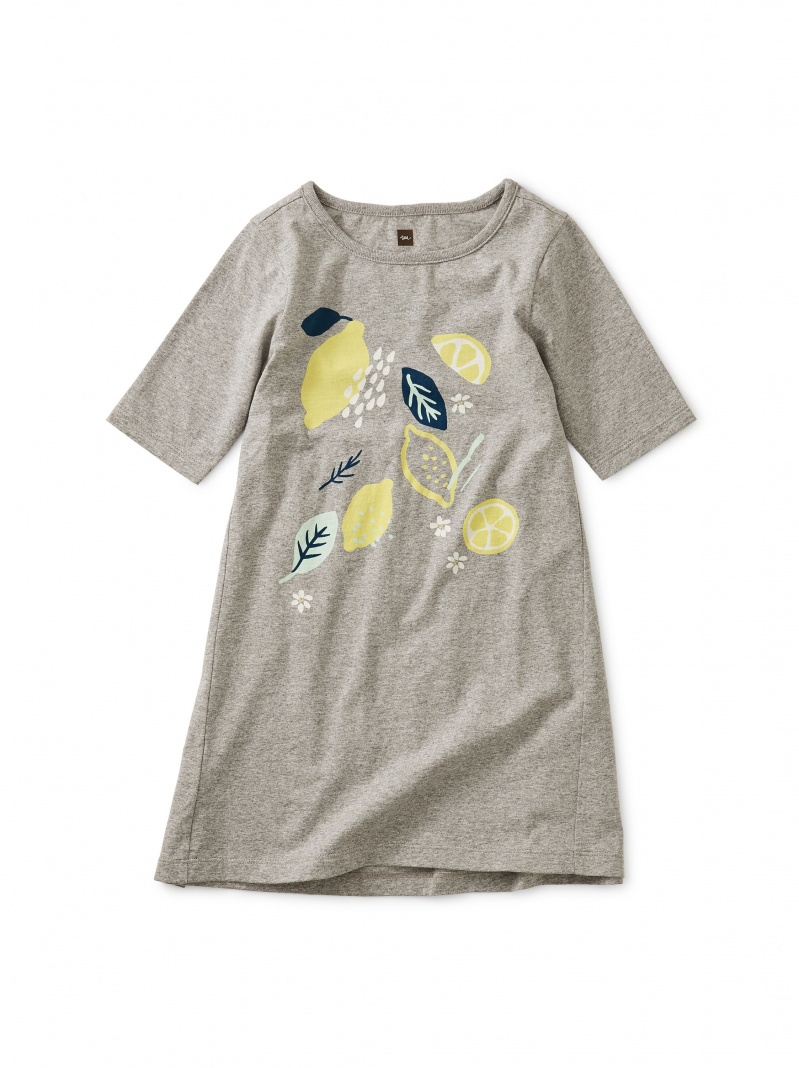 Lemon Graphic Dress