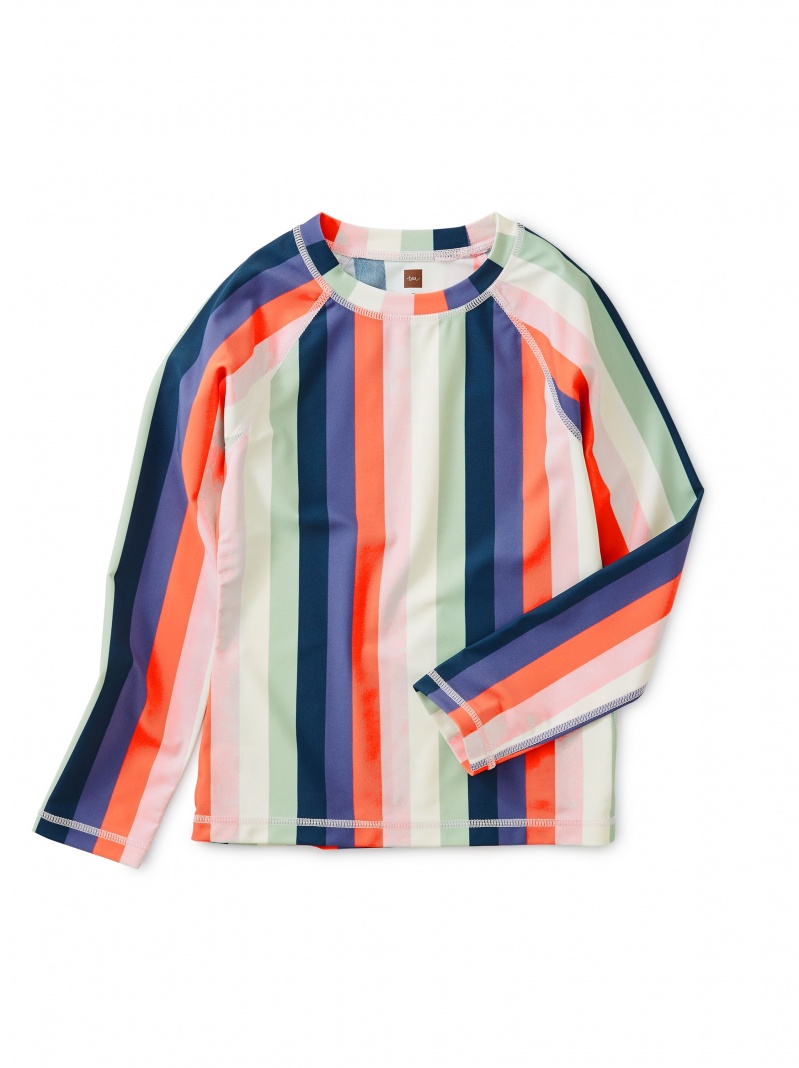 Printed Long Sleeve Rash Guard
