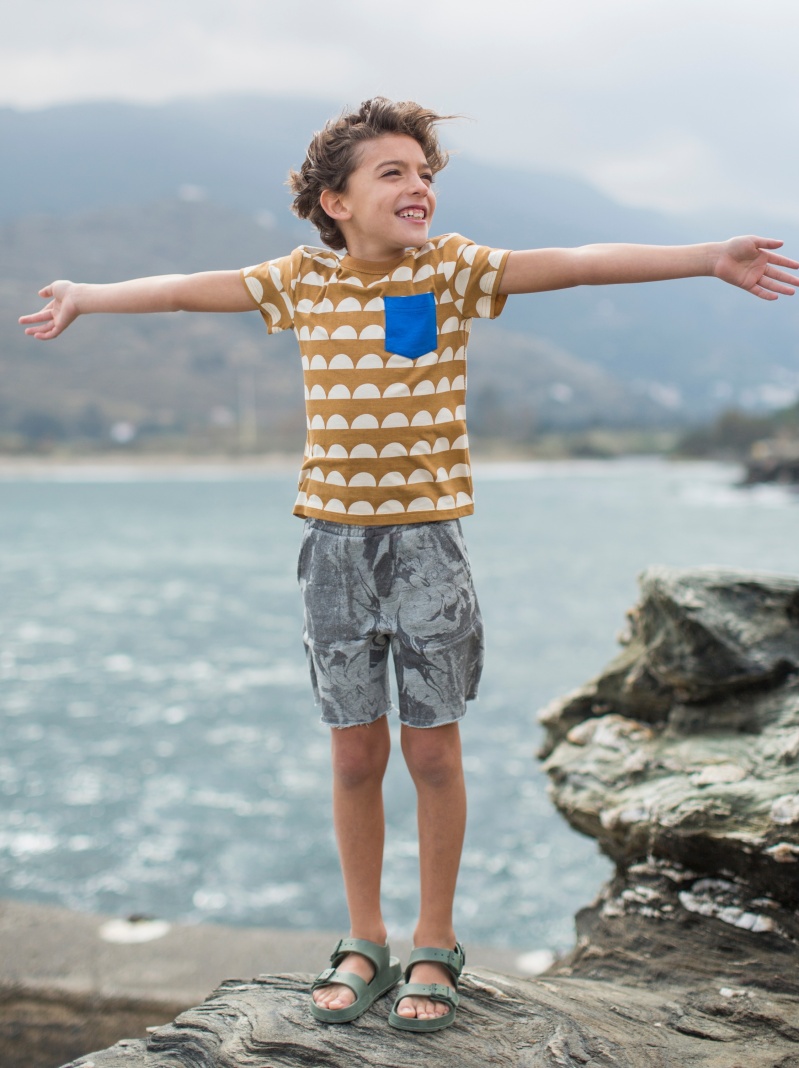 Sun Tile Pocket Tee