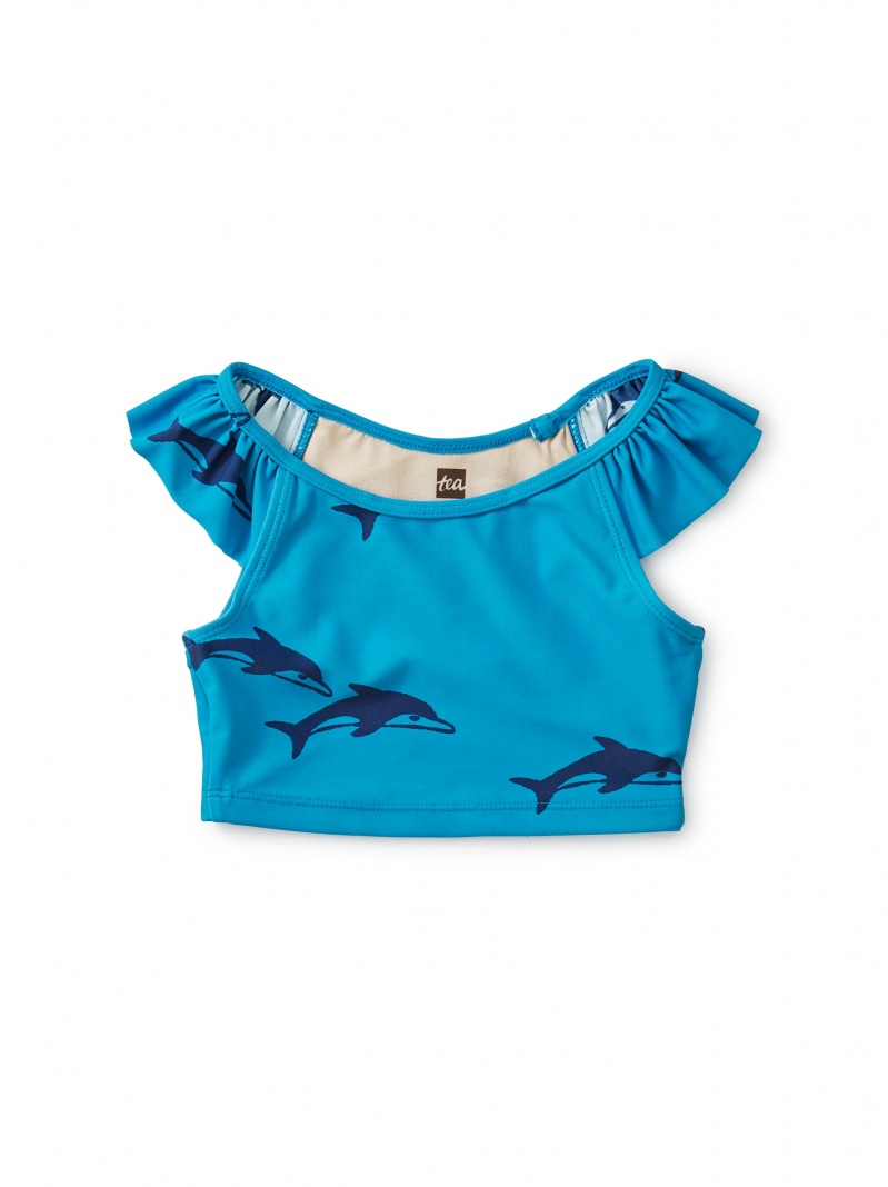 Ruffle Tankini Top