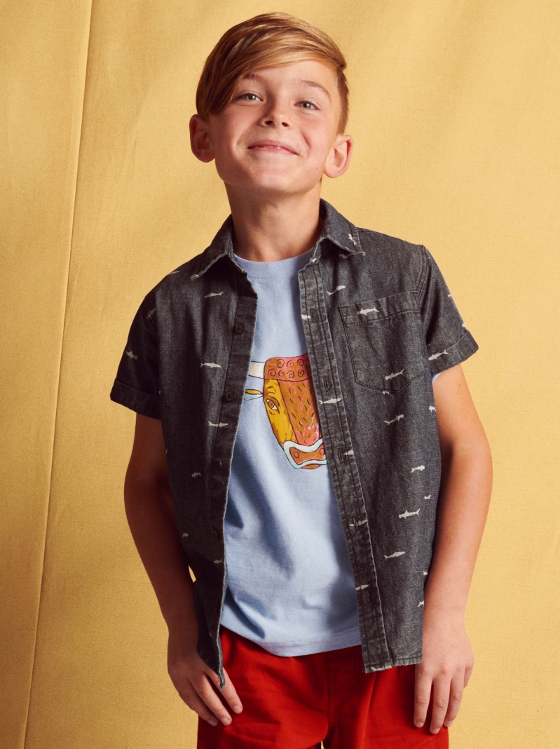 Chambray Woven Shirt