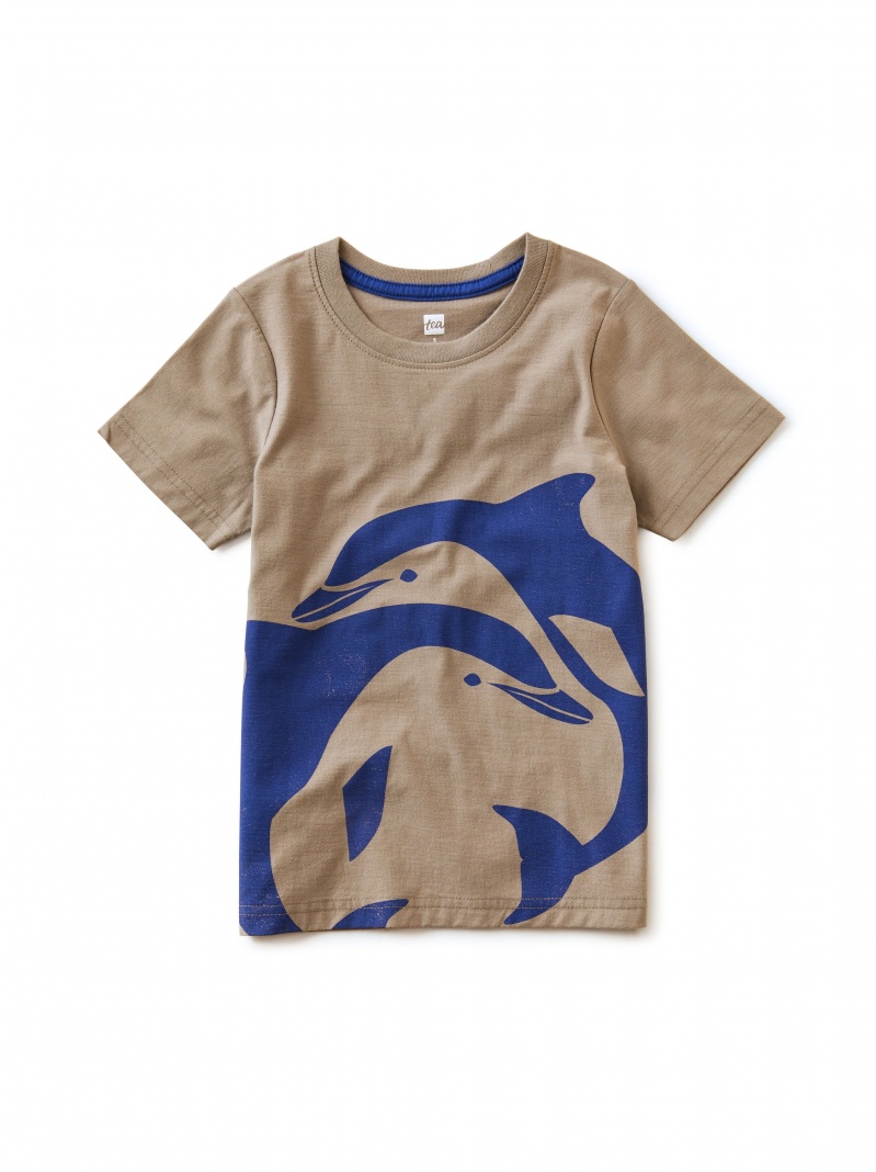Minoan Dolphins Graphic Tee