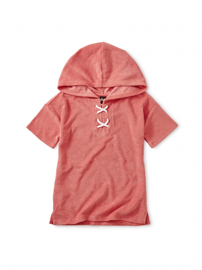 Hooded Terry Cloth Top