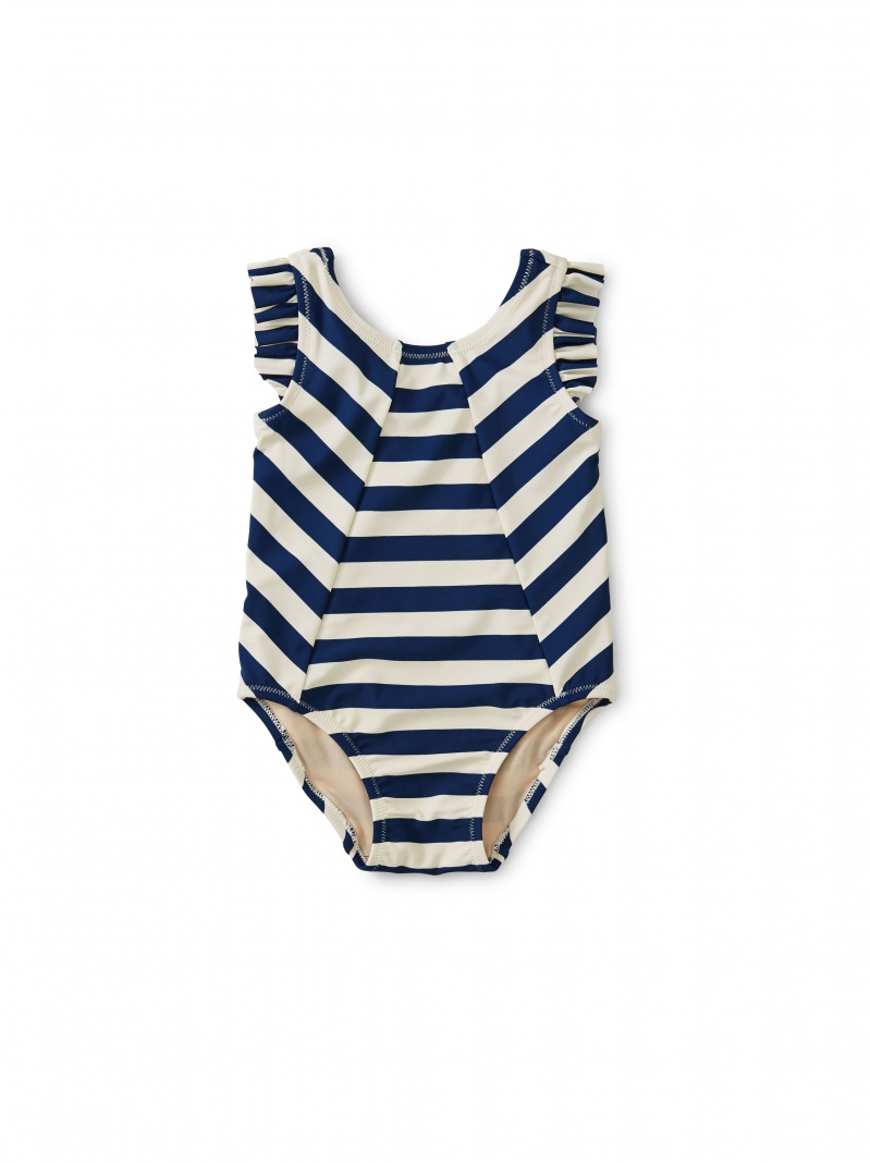 Striped One-Piece