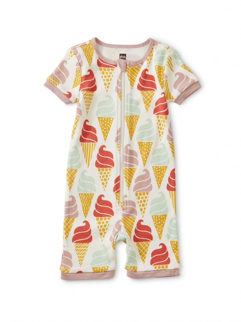 Short Sleeve Baby Pajamas