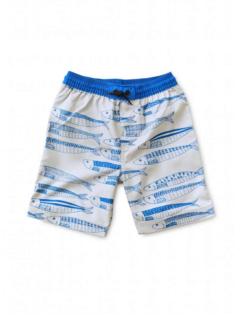 Full-Length Swim Trunks