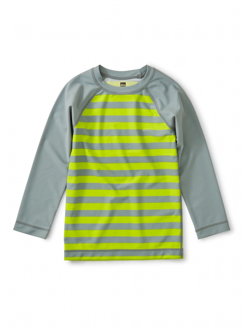 Printed Long Sleeve Rash Guard