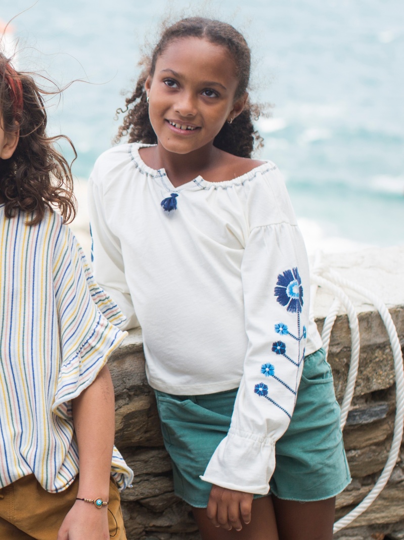 Embroidered Top