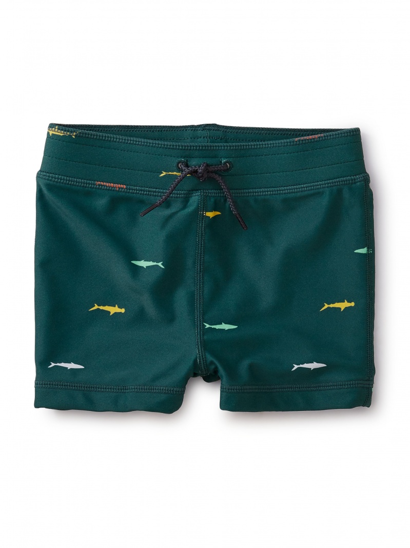 Printed Swim Shorties