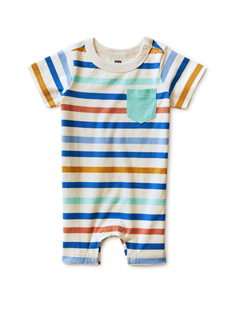 Chest Pocket Romper