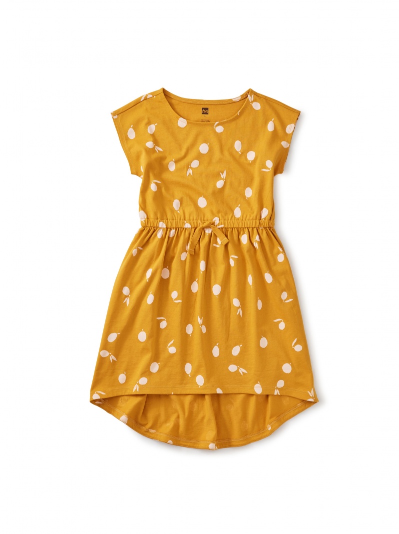 Hi-Lo Tie Waist Dress