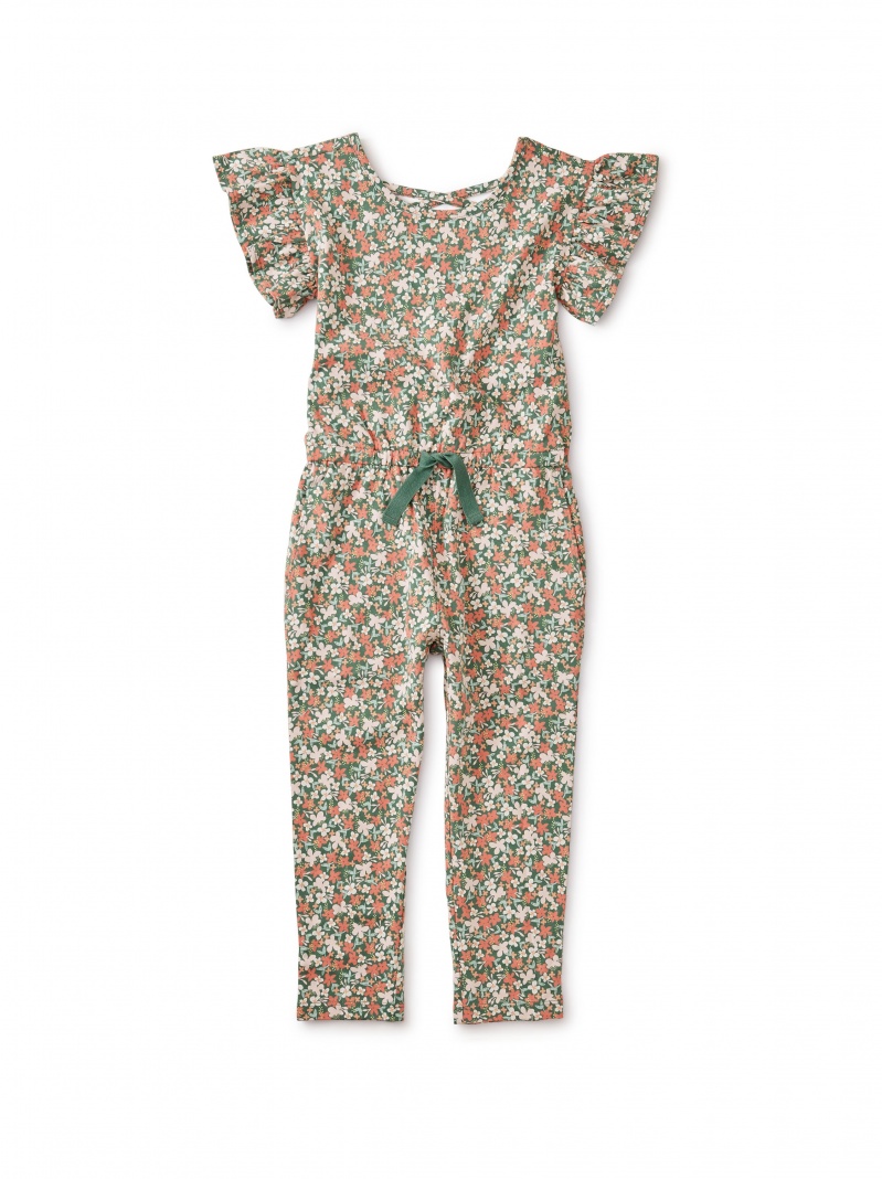 Scoop Back Ruffle Jumpsuit