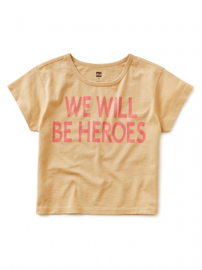 We Will Be Heroes Graphic Tee