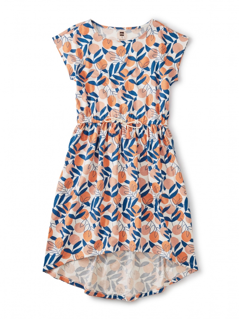Hi-Lo Tie Waist Dress