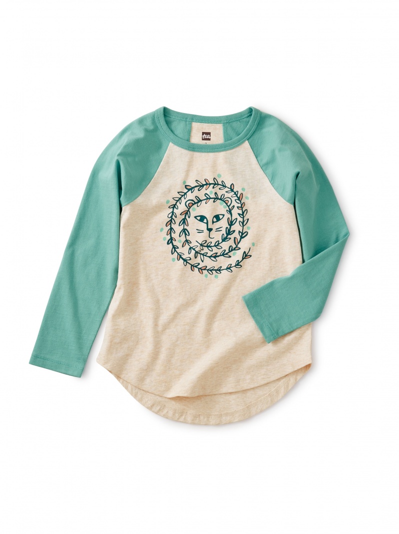 Lion Queen Raglan Tee