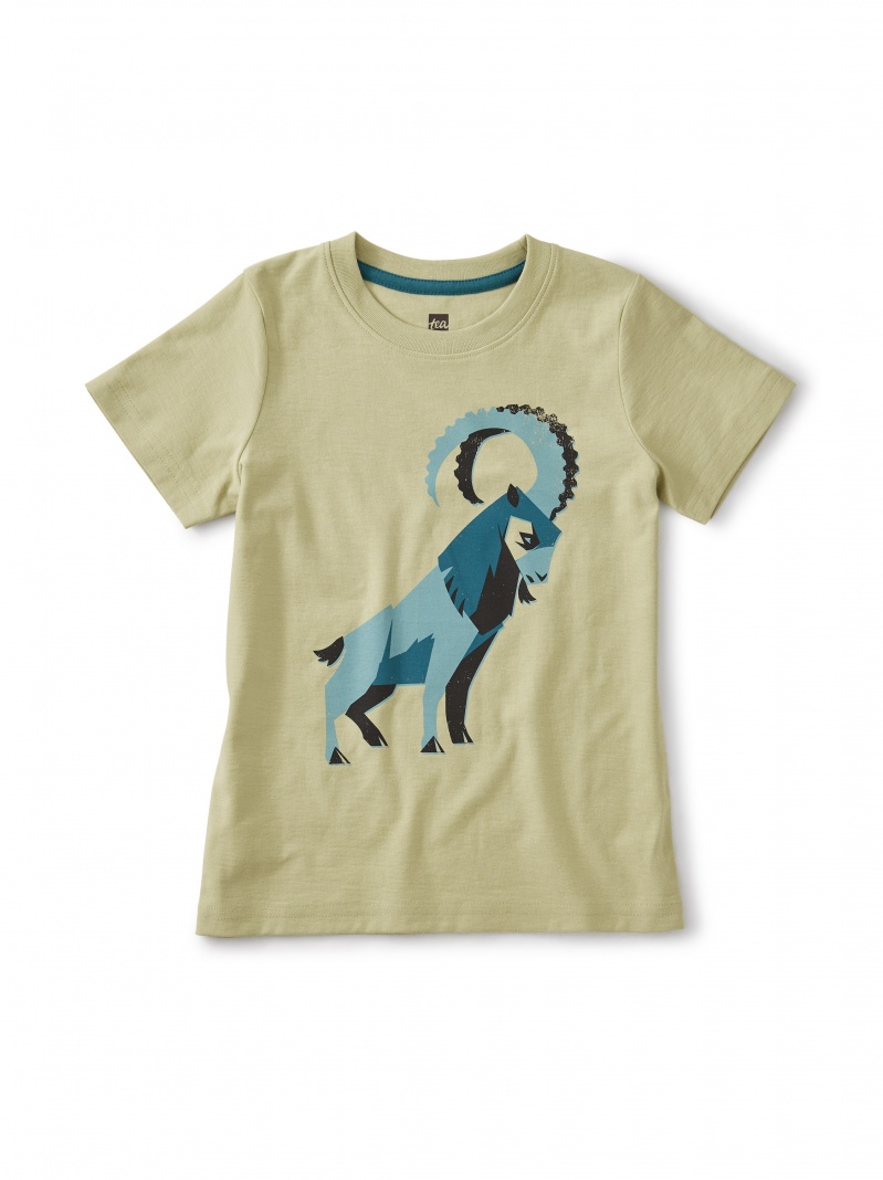 Nubian Ibex Goat Tee